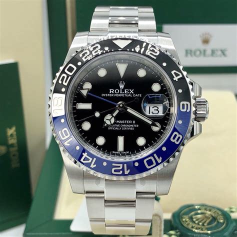 rolex gmt master batman usato|Rolex Batman .